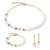 Coeur de Lion GeoCUBE® Precious Fusion Pearls Ohrringe multicolor pastell - 5086/21-1522