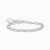 Thomas Sabo Charm-Armband mit schimmernden, weißem Kaltemaille Silber – X0287-007-21-L17