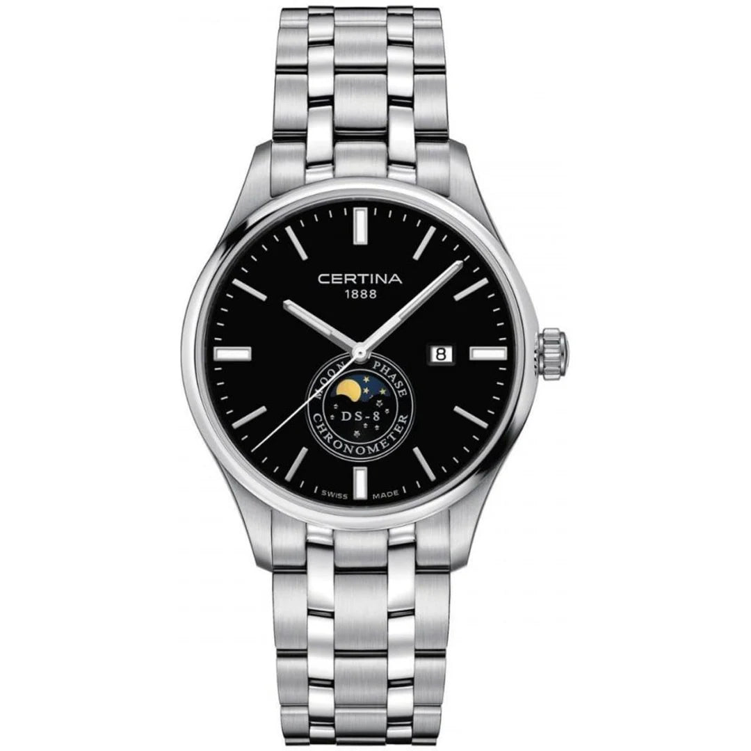 Moon Phase Certina Uhren Test Certina DS-8 Moon Phase Quarz