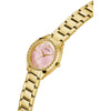 Guess Charlotte Goldig / Rosa Damenuhr | GW0767L7